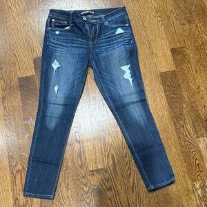 EXPRESS RIPPED SKINNY JEAN